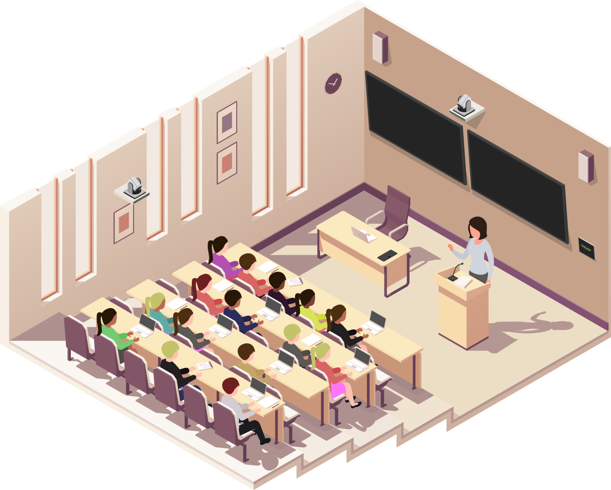 HyFlex College Auditorium