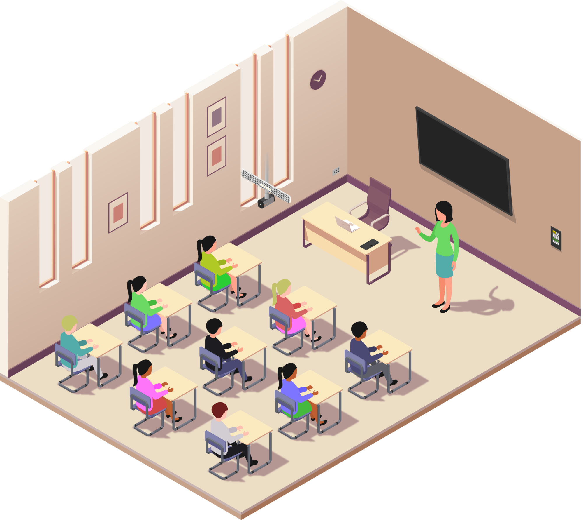 TEKVOX HyFlex Classroom 1 Drop-In